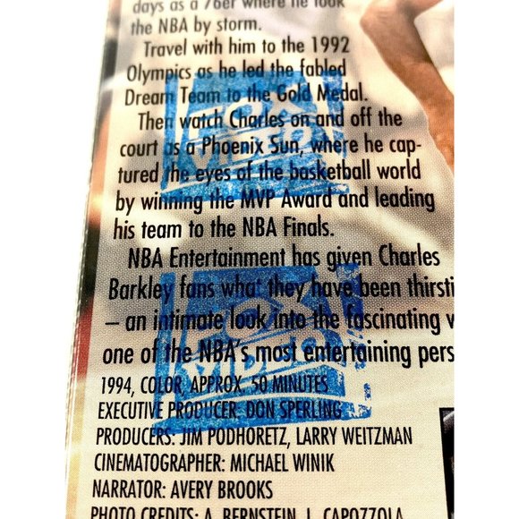 Vintage Sir Charles Barkley 1994 NBA SkyBox Basketball ￼Cards VHS Factory Sealed - Picture 9 of 10